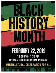 2019 Black History Month